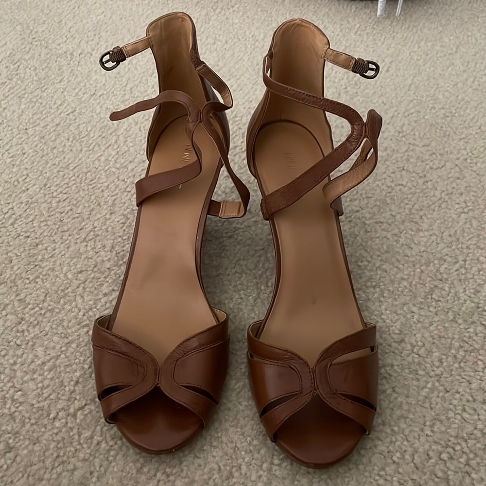 Nine West, size 12, wedge heels.